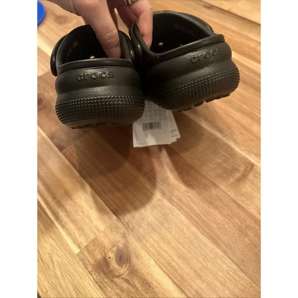 size C11 Kids Crocs Classic Cutie Clog Sandal Black 207708-001 NEW - Picture 5 of 10